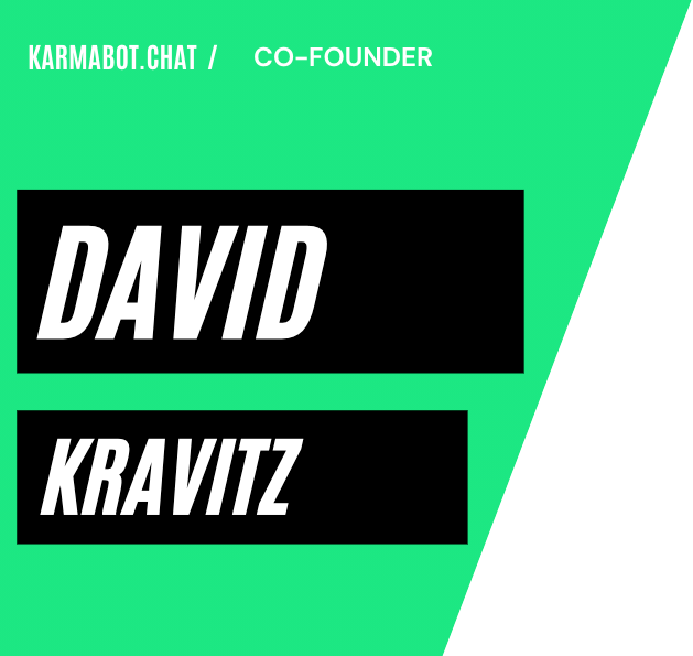 Karmabot.chat David Kravitz Interview with Tony Shap